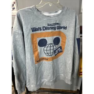Walt Disney World 50th Anniversary Vault Collection Opens 1971 Sweatshirt Sz S